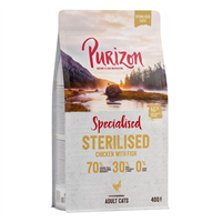 Purizon Adult Sterilised - Pui si peste - 400 g