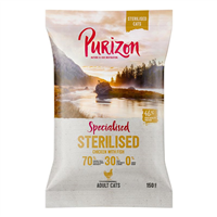 Purizon Adult Sterilised - Pui si peste - 150 g