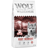 Wolf of Wilderness Junior Ruby Midnight - Vita si iepure - 12 kg