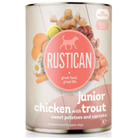 Rustican Junior - Pui si pastrav - 400 g