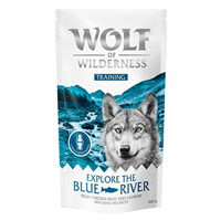 Wolf of Wilderness Adult Explore The Blue River Training - Pui si somon - 100 g