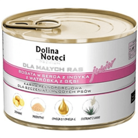 Dolina Noteci Junior Small - Inima de curcan si ficat de gasca - 185 g