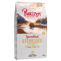 Purizon Adult Sterilised - Pui si peste - 6.5 kg