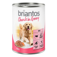 Briantos Adult Chunks - Vita si morcovi - 415 g