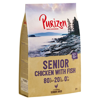 Purizon Senior - Pui si peste - 1 kg
