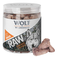 Wolf of Wilderness Adult Snack Raw - Inimi de pui - 70 g