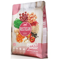 Rustican Puppy/Junior - Miel si orez - 3 kg