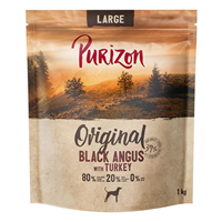 Purizon Adult Large - Vita Black Angus si curcan - 1 kg