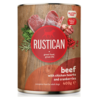 Rustican Adult - Vita, inimi de pui si merisoare - 800 g