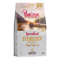 Purizon Adult Sterilised - Pui si peste - 2.5 kg