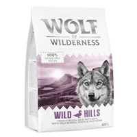Wolf of Wilderness Adult Wild Hills - Rata - 400 g