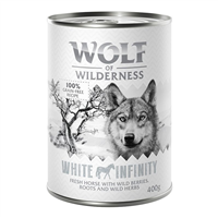 Wolf of Wilderness Adult White Infinity - Cal - 400 g