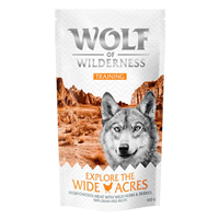 Wolf of Wilderness Adult Wide Acres Training - Pui - 100 g