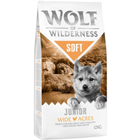 Wolf of Wilderness Junior Wide Acres - Pui - 12 kg