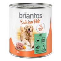 Briantos Adult Delicious Pate - Miel si morcovi - 800 g