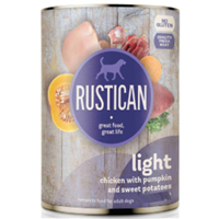 Rustican Adult Light - Pui, dovleac si cartofi dulci - 800 g