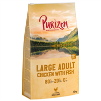 Purizon Adult Large - Pui si peste - 12 kg