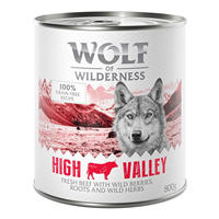Wolf of Wilderness Adult High Valley - Vita - 800 g