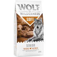 Wolf of Wilderness Senior Wide Acres Soft - Pui - 12 kg