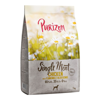 Purizon Adult - Pui, dovlecel si flori de musetel - 1 kg