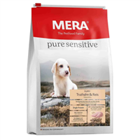 Mera Puppy Pure Sensitive - Curcan si orez - 4 kg