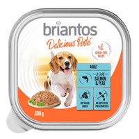 Briantos Adult Delicious Pate - Peste si mazare - 300 g