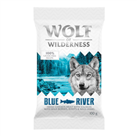 Wolf of Wilderness Adult Blue River - Pui si somon - 100 g