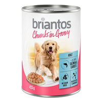 Briantos Adult Chunks - Somon si morcovi - 415 g